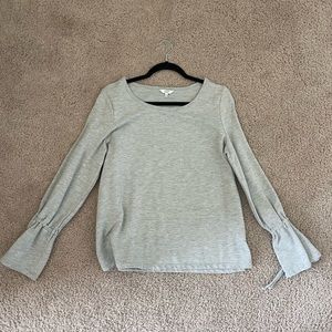 Crown & Ivy Grey Blouse